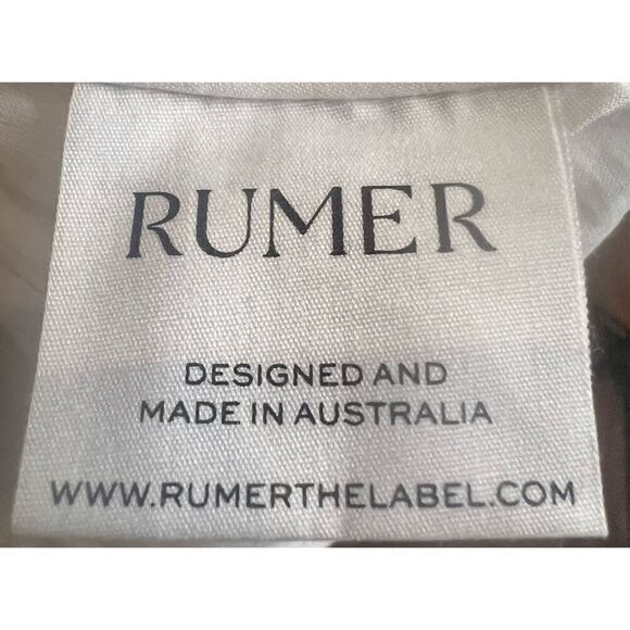 RumertheLabel Giselle Cut Out Dress in White NWT Size Large - Picture 7 of 8